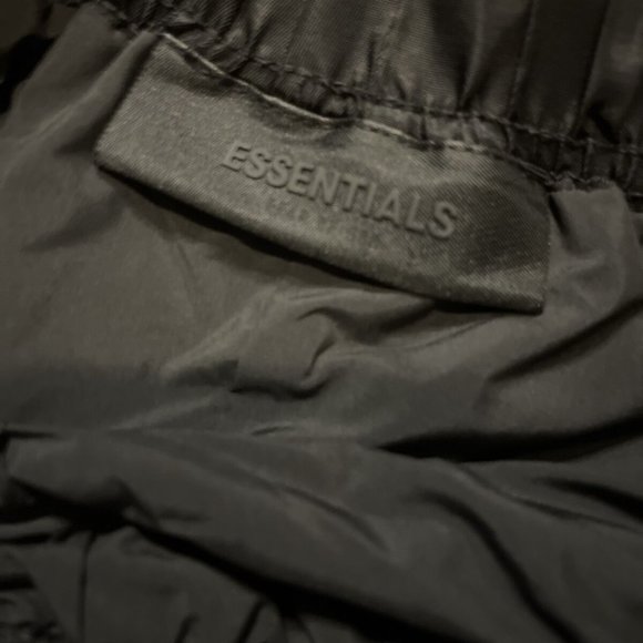 Fear of God Essentials Jet Black Running Shorts - Size S - Picture 4 of 4